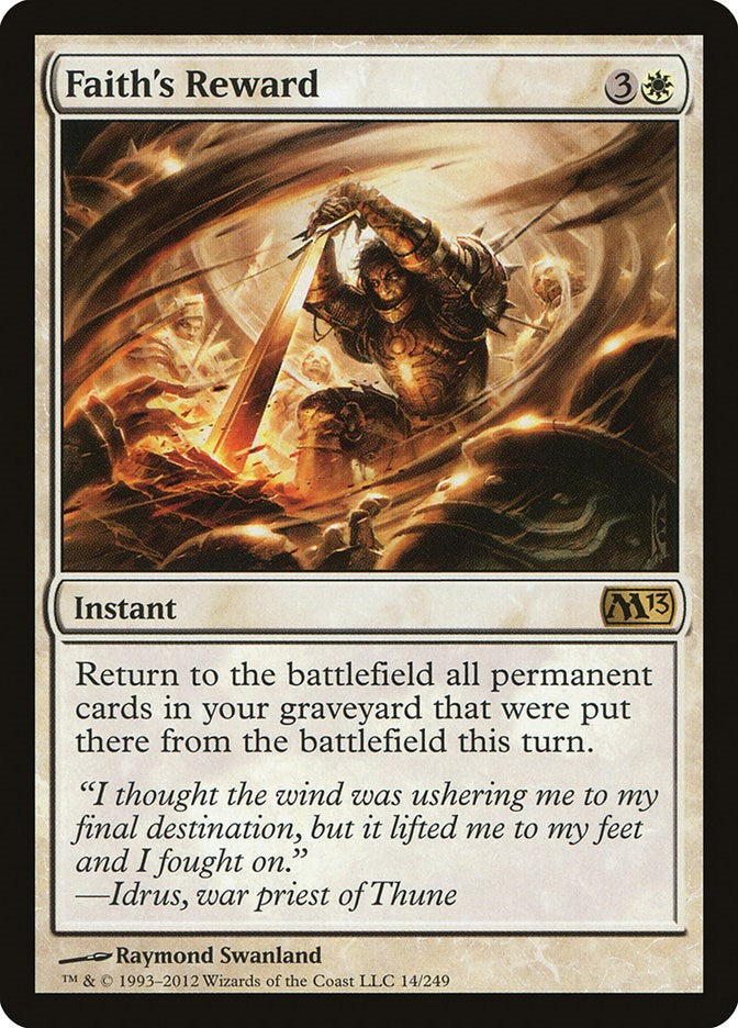 Faith's Reward [M13 - 14]