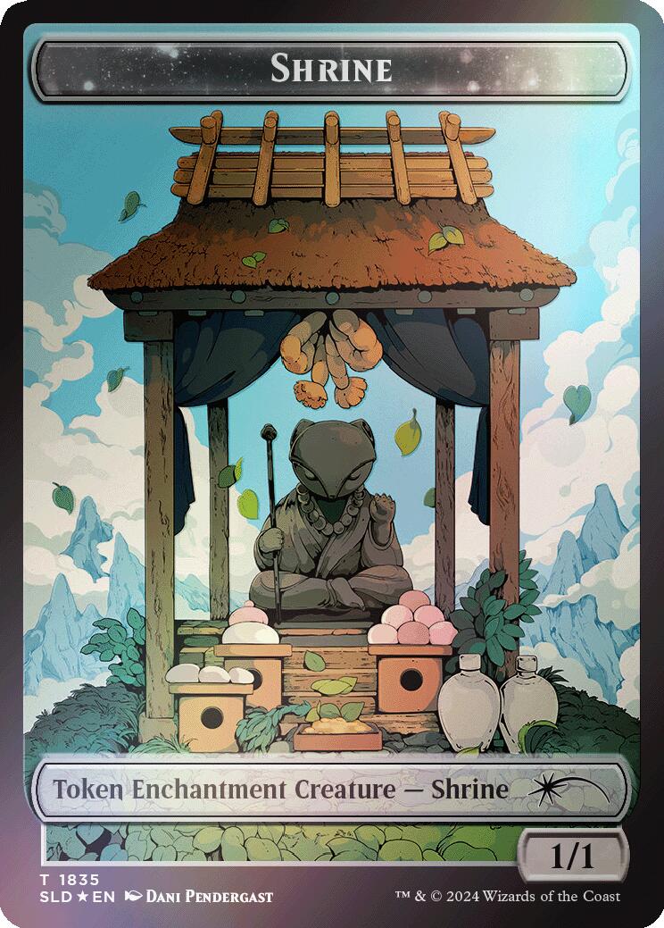 Shrine Token (Rainbow Foil) [SLD - 1835]