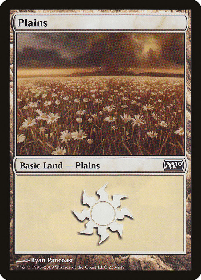 Plains (233) [Magic 2010]