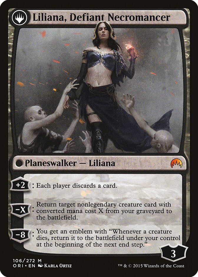 Liliana, Heretical Healer (Back)