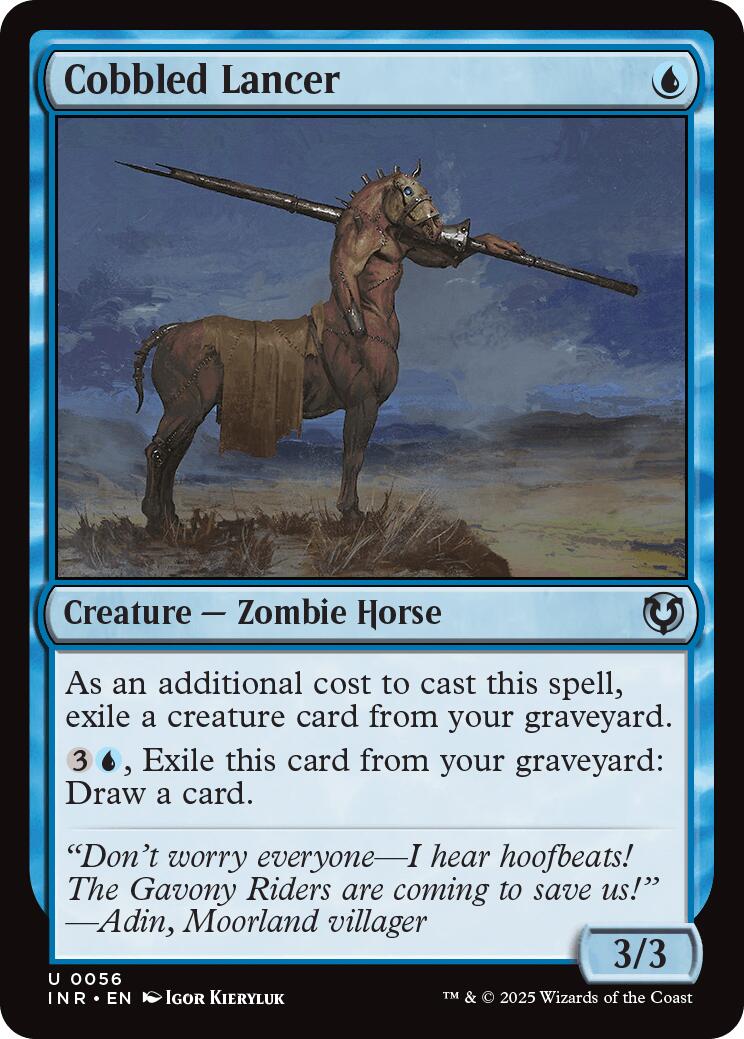 Cobbled Lancer [INR - 56]