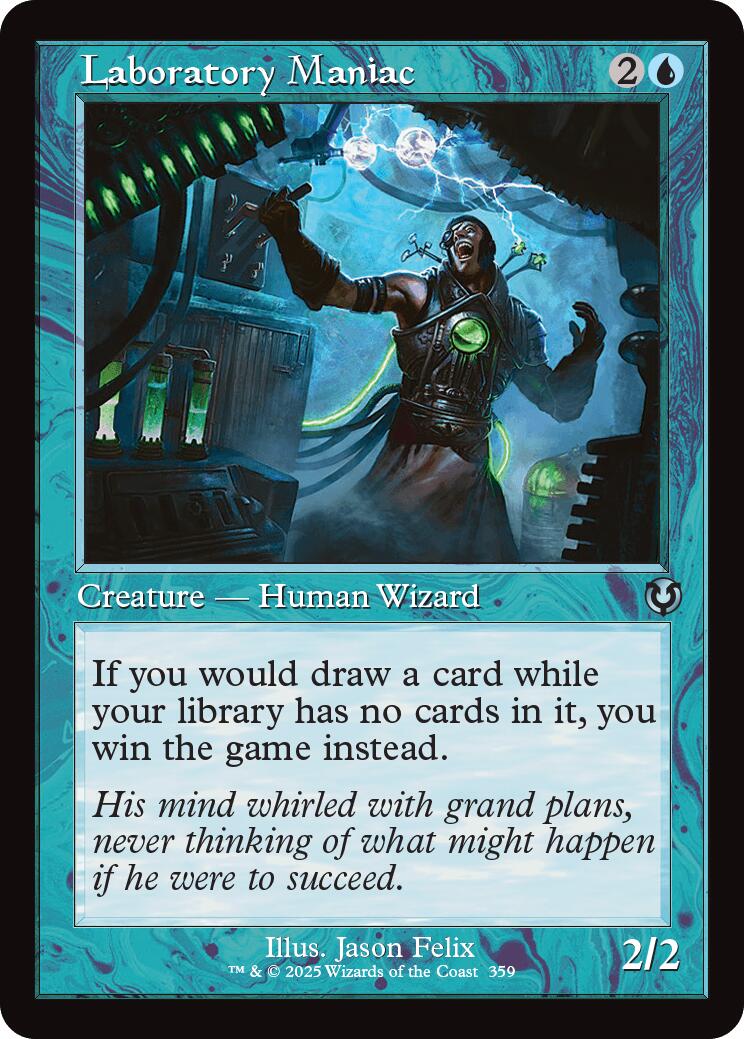 Laboratory Maniac (Retro Frame) [INR - 359]