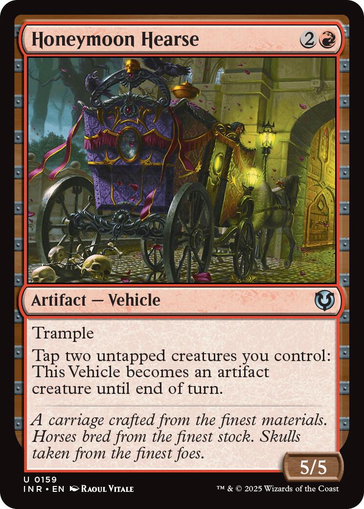 Honeymoon Hearse [INR - 159]