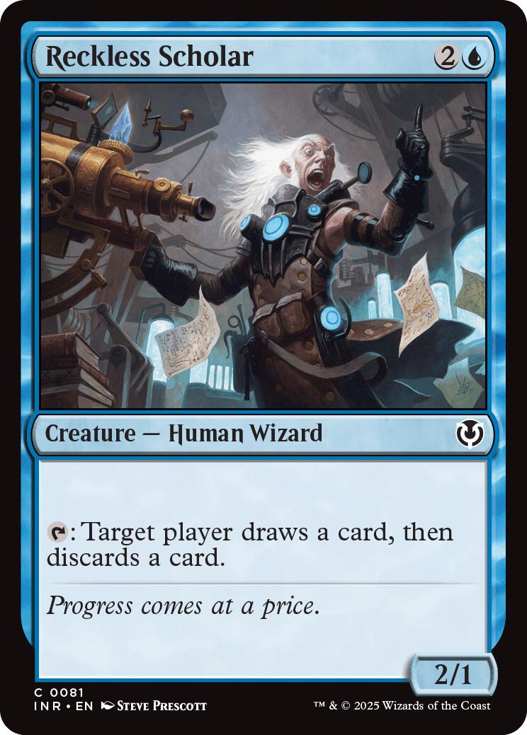 Reckless Scholar [INR - 81]
