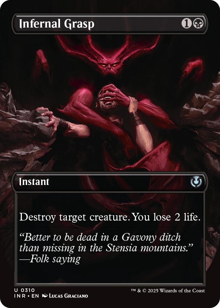 Infernal Grasp (Borderless) [INR - 310]