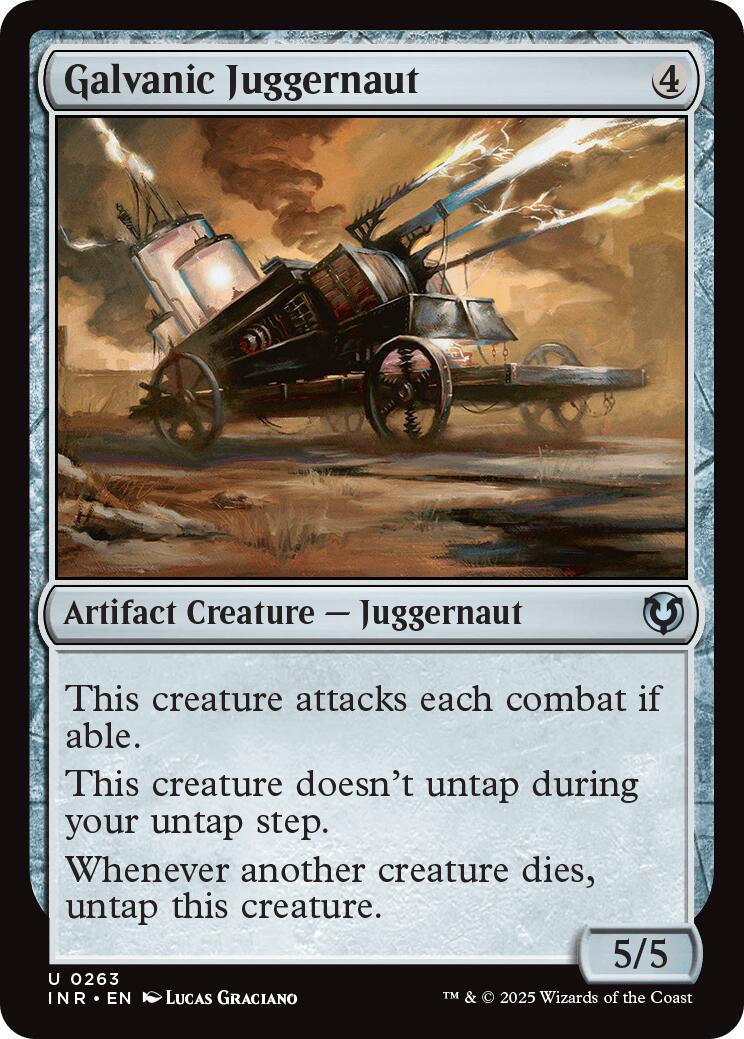 Galvanic Juggernaut [INR - 263]