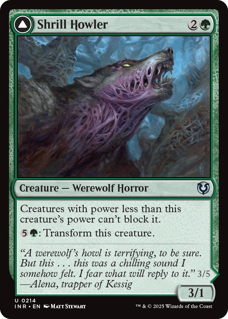 Shrill Howler [INR - 214]
