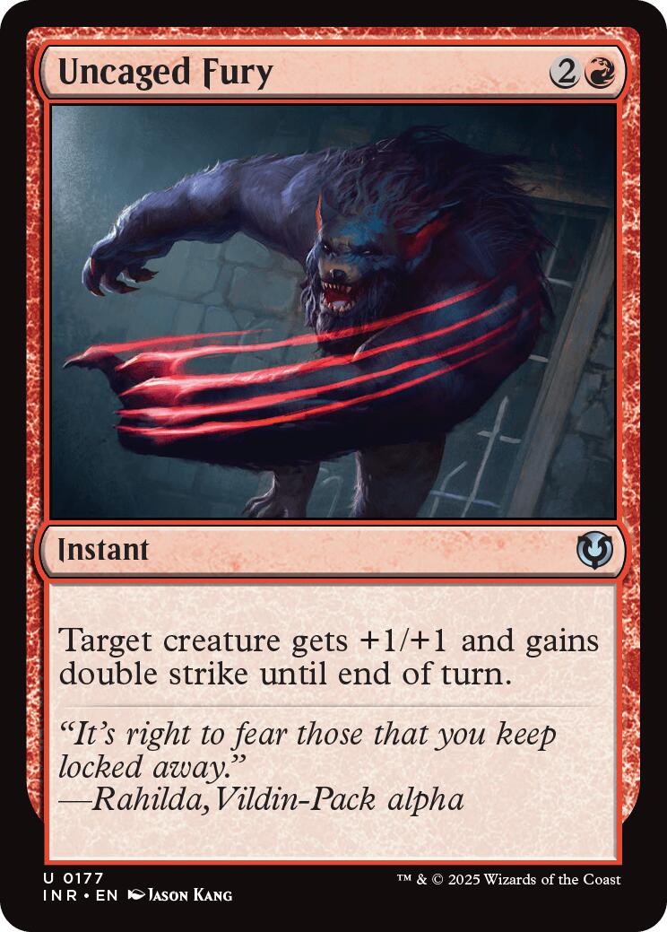 Uncaged Fury [INR - 177]