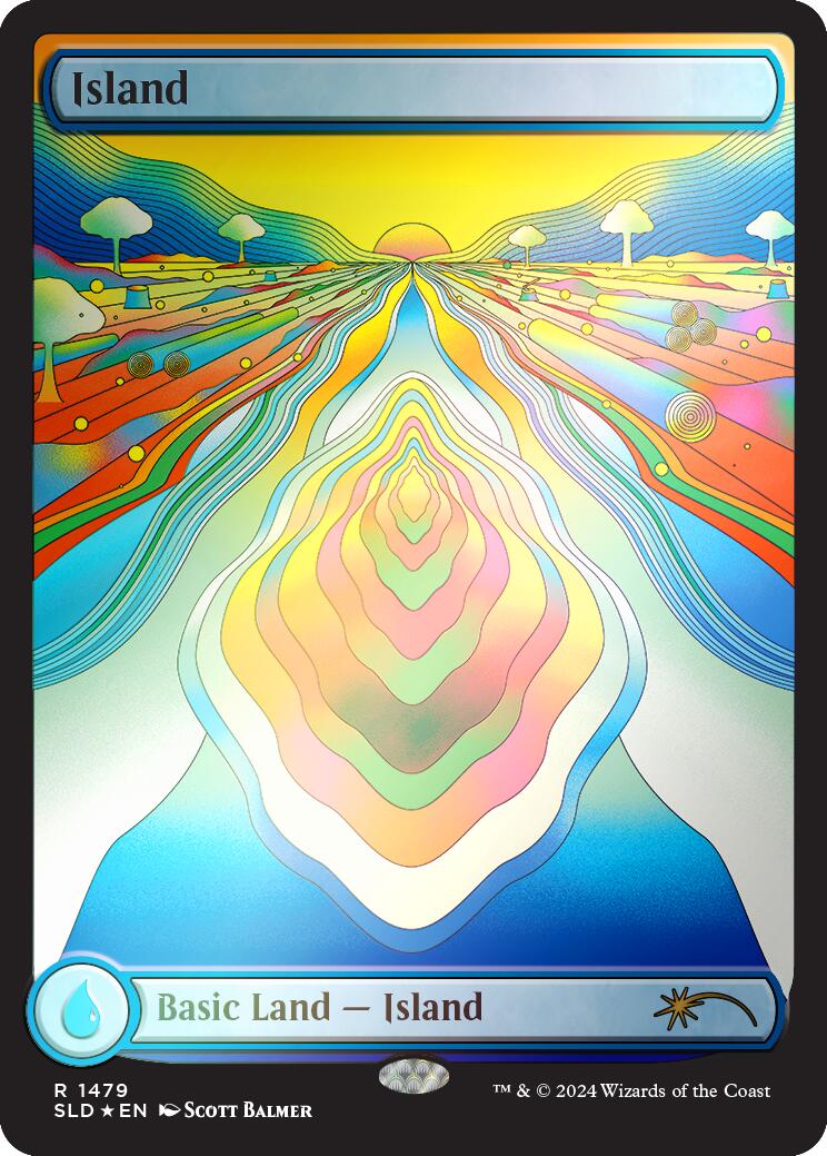 Island (1479) (Rainbow Foil)
