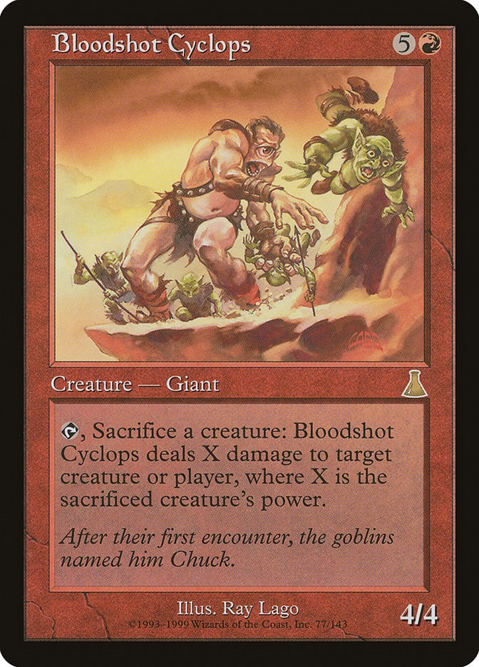 Bloodshot Cyclops [UDS - 77]