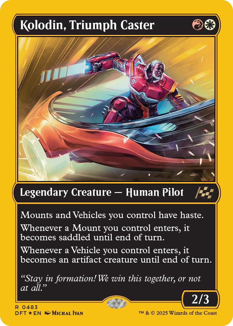 Kolodin, Triumph Caster (First-Place Foil)