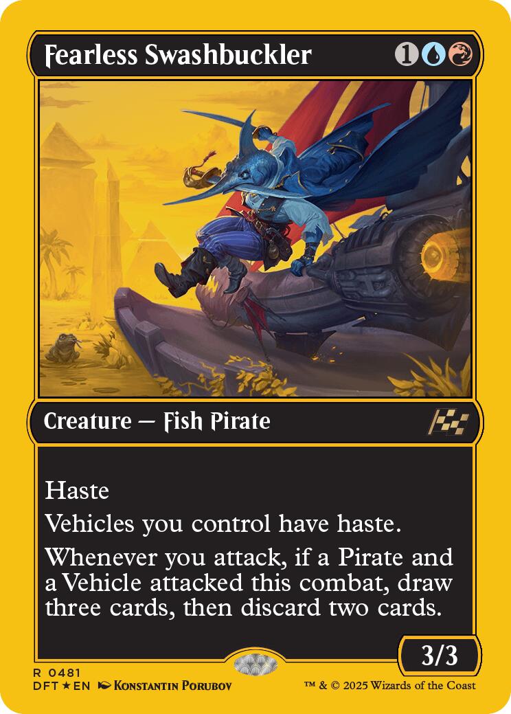 Fearless Swashbuckler (First-Place Foil) [DFT - 481]
