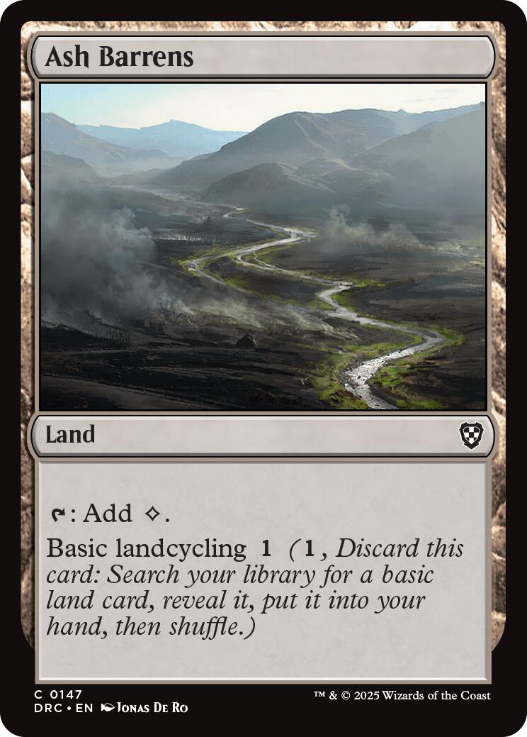Ash Barrens [DRC - 147]