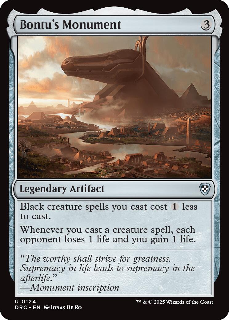 Bontu's Monument [DRC - 124]