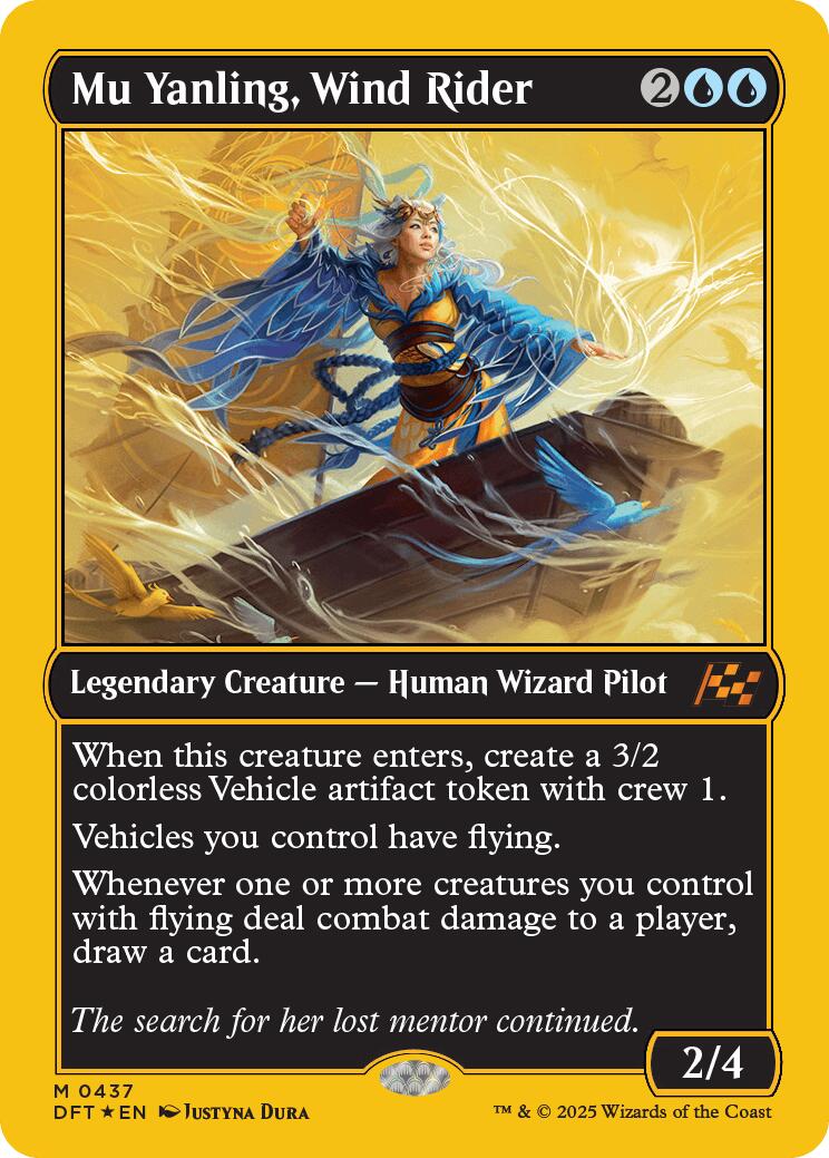 Mu Yanling, Wind Rider (First-Place Foil) [DFT - 437]