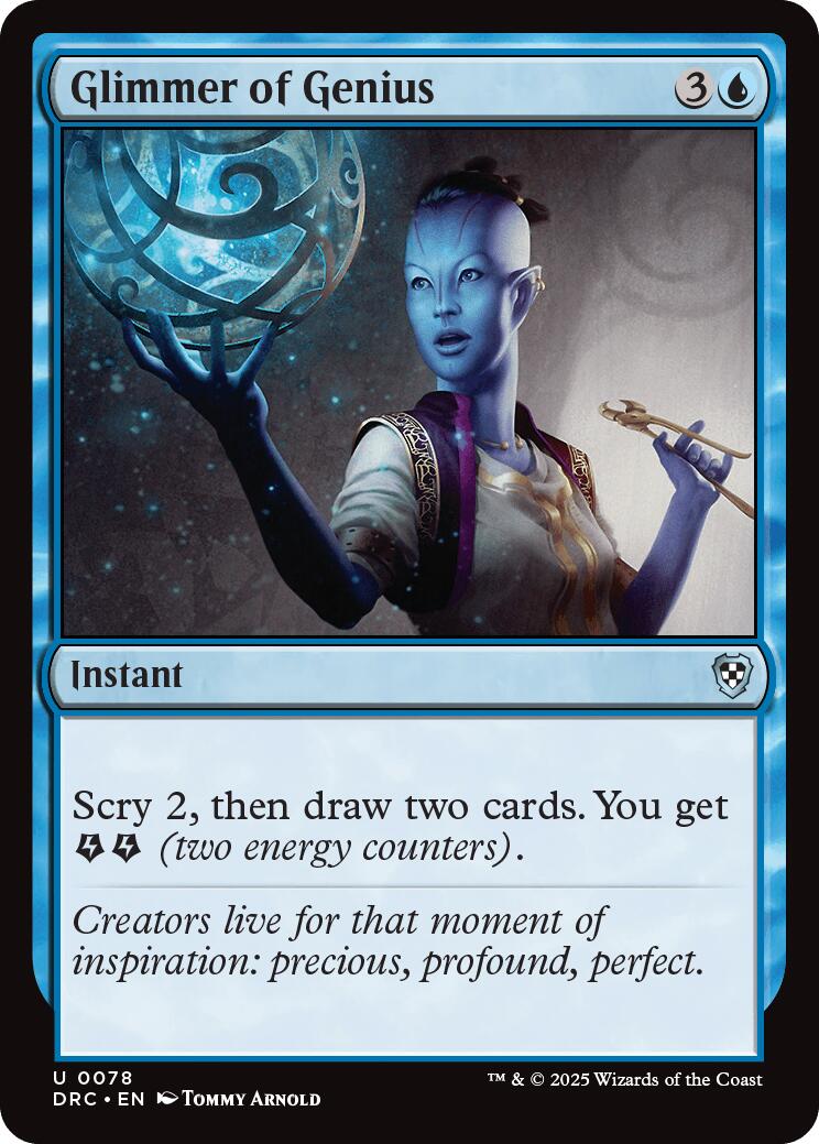 Glimmer of Genius [DRC - 78]