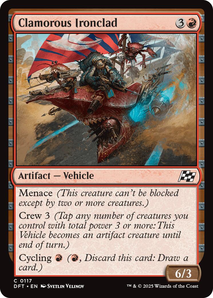 Clamorous Ironclad [DFT - 117]