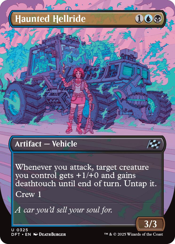 Haunted Hellride (Borderless) [DFT - 325]
