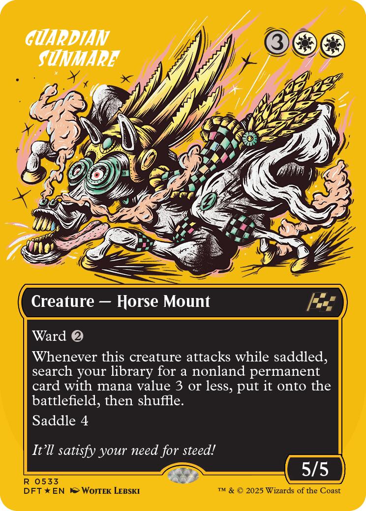 Guardian Sunmare (Borderless) (First-Place Foil)