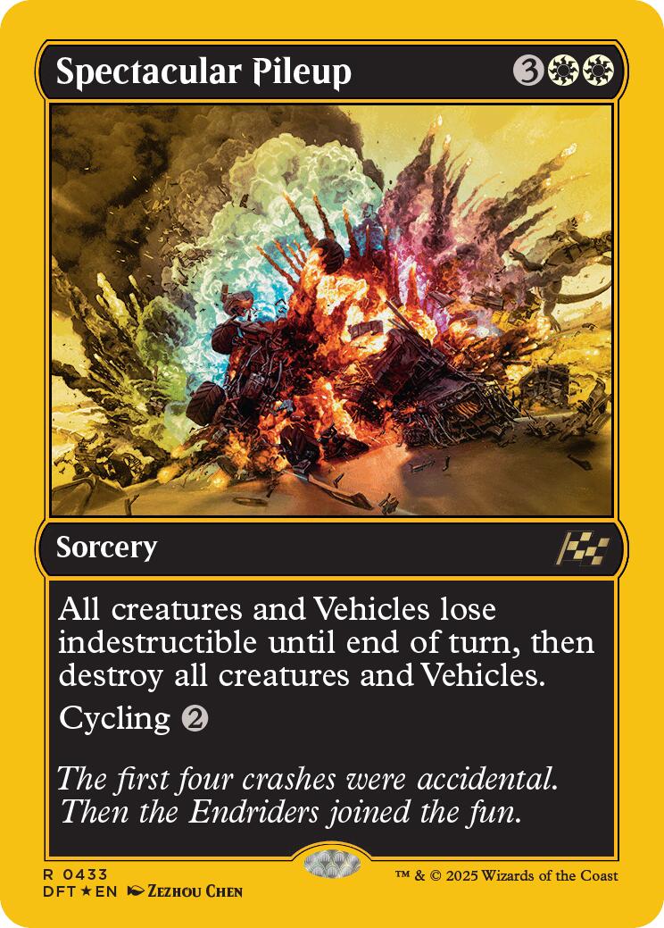 Spectacular Pileup (First-Place Foil) [DFT - 433]