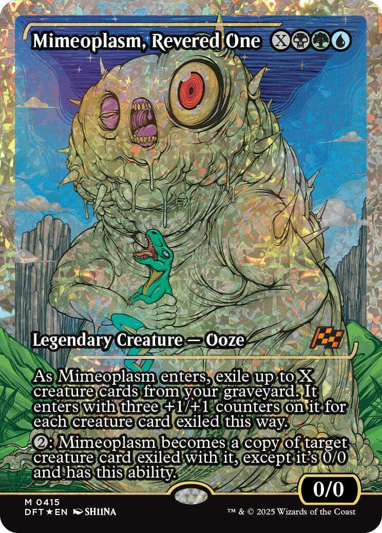 Mimeoplasm, Revered One (Showcase) (Fracture Foil) [DFT - 415]
