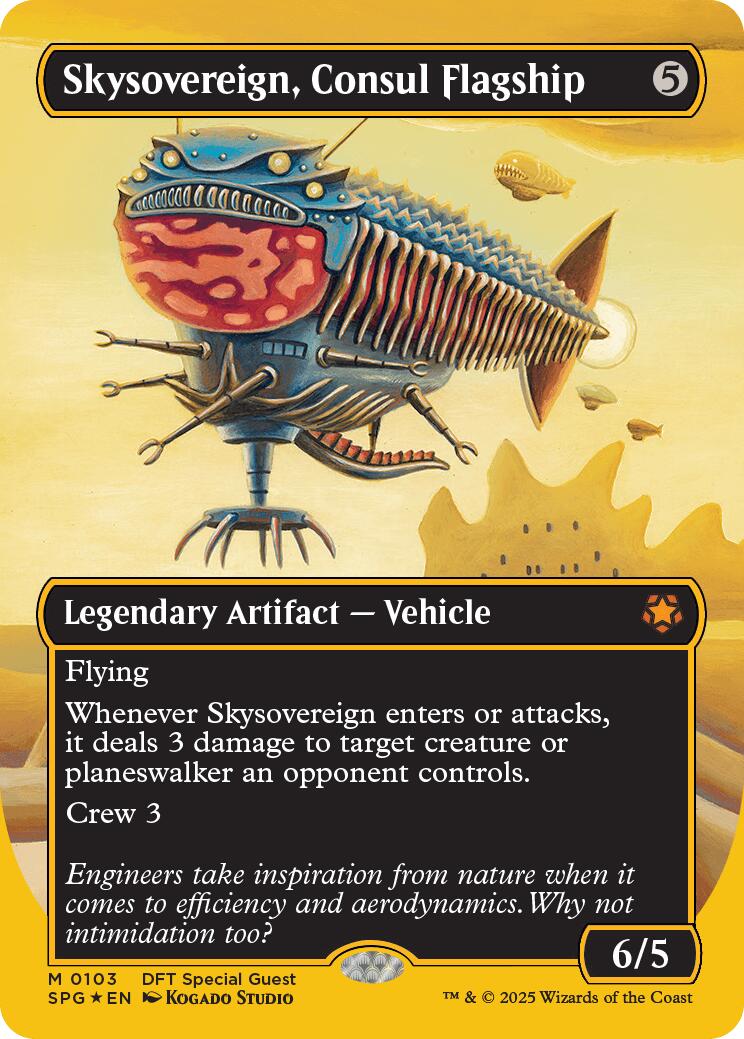 Skysovereign, Consul Flagship (First-Place Foil) [SPG - 103]