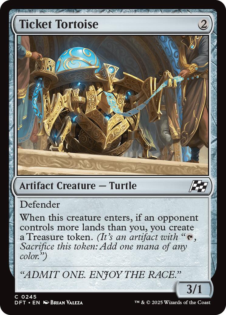 Ticket Tortoise [DFT - 245]