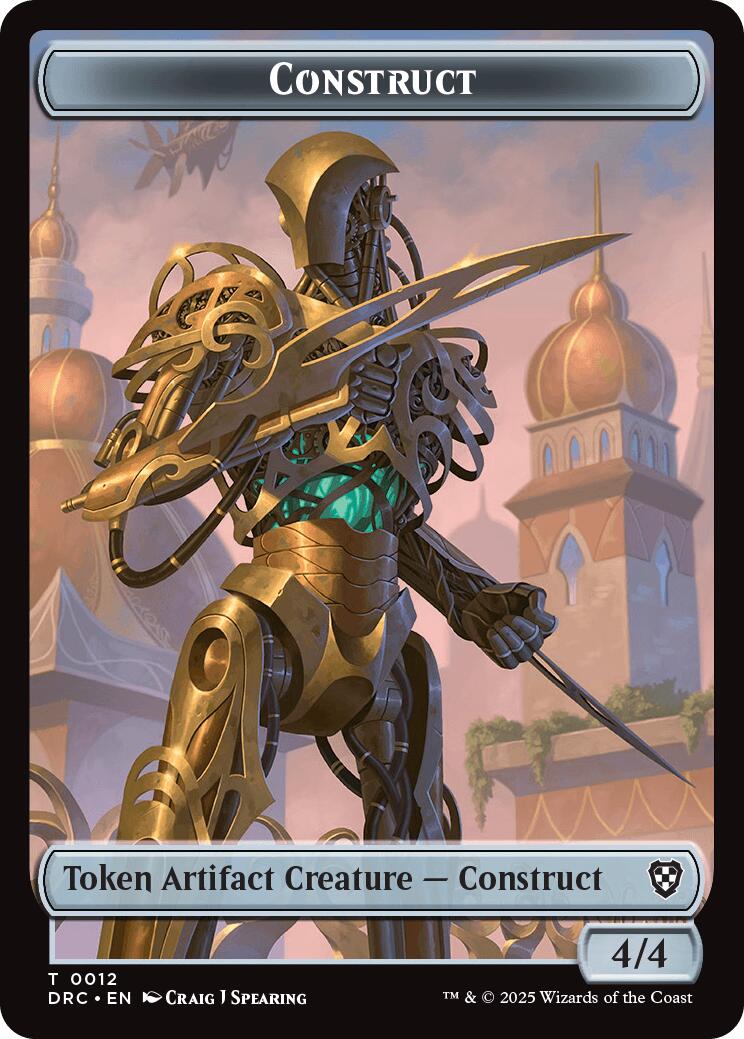 Construct // Beast (0011) Double-Sided Token [DRC - 12 // 11]
