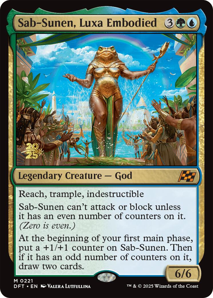Sab-Sunen, Luxa Embodied [PRE - 221]