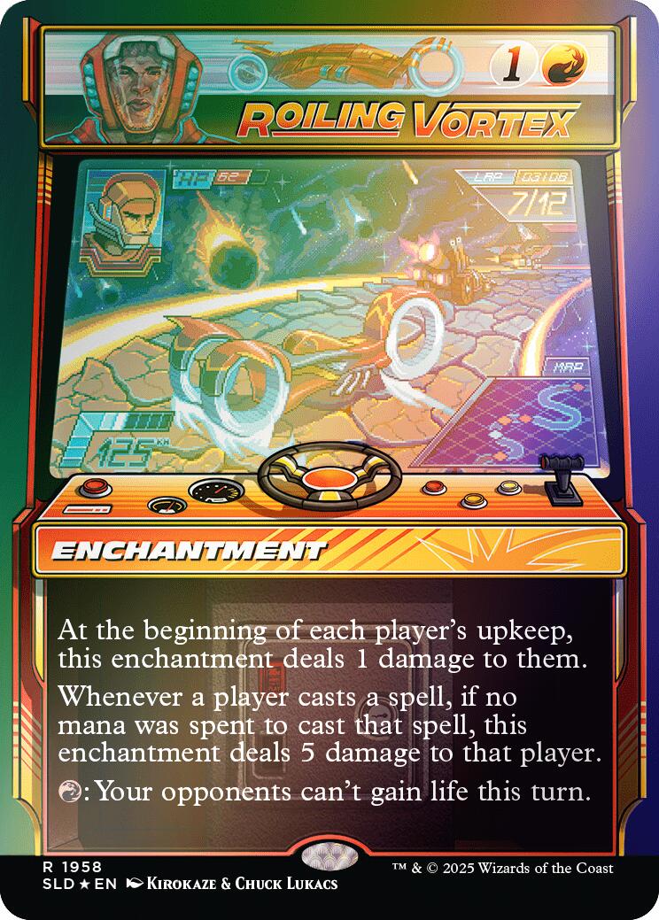 Roiling Vortex (Rainbow Foil)