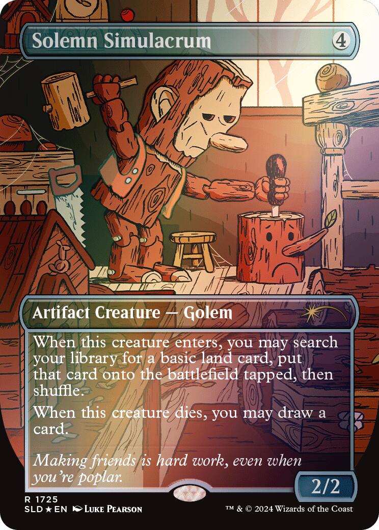 Solemn Simulacrum (1725) (Rainbow Foil)