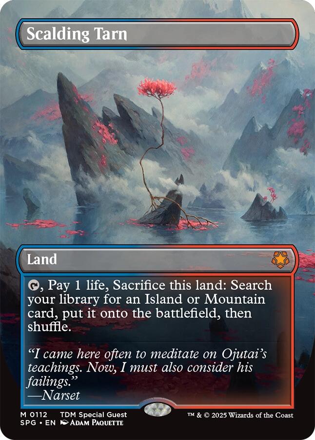 Scalding Tarn (Borderless) [SPG - 112]