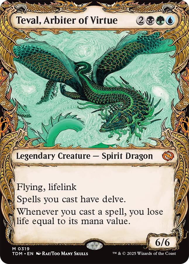 Teval, Arbiter of Virtue (Showcase) [TDM - 319]