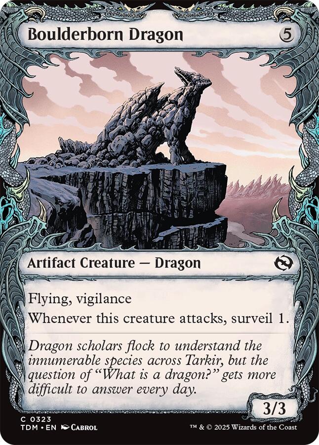 Boulderborn Dragon (Showcase) [TDM - 323]