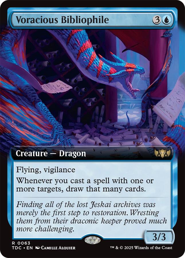 Voracious Bibliophile (Extended Art) [TDC - 63]