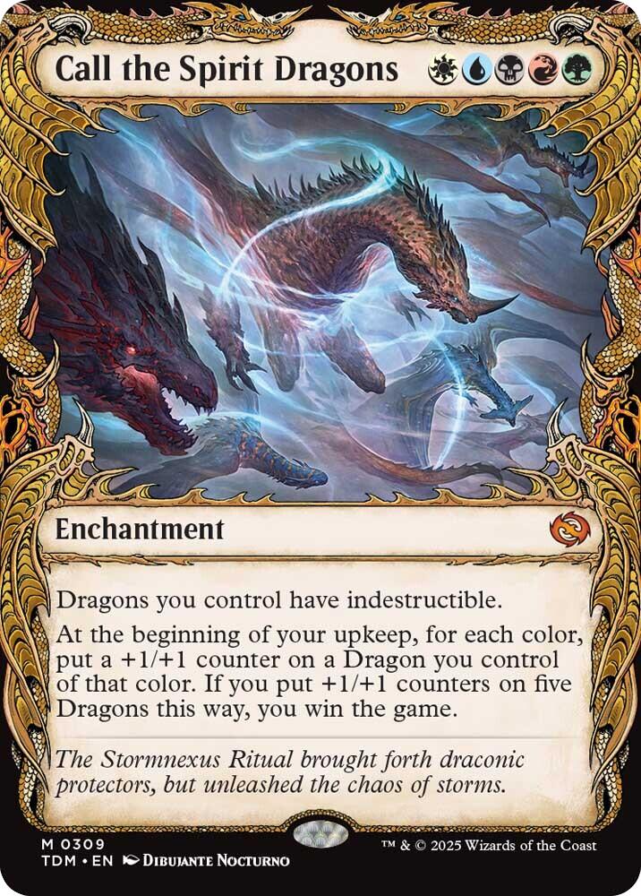 Call the Spirit Dragons (Showcase) [TDM - 309]