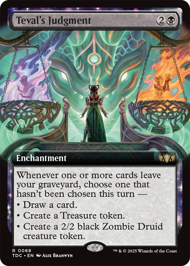 Teval's Judgment (Extended Art) [TDC - 68]