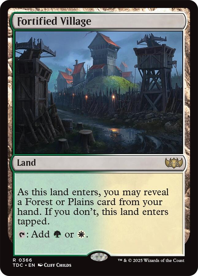Fortified Village [TDC - 366]