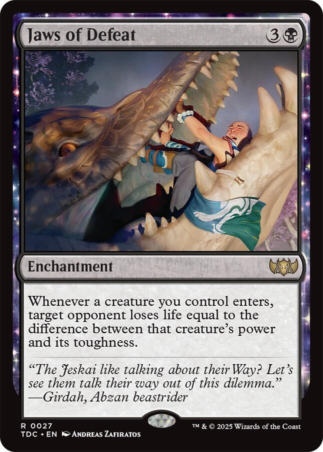 Jaws of Defeat [TDC - 27]