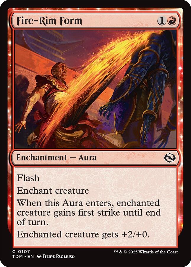Fire-Rim Form [TDM - 107]