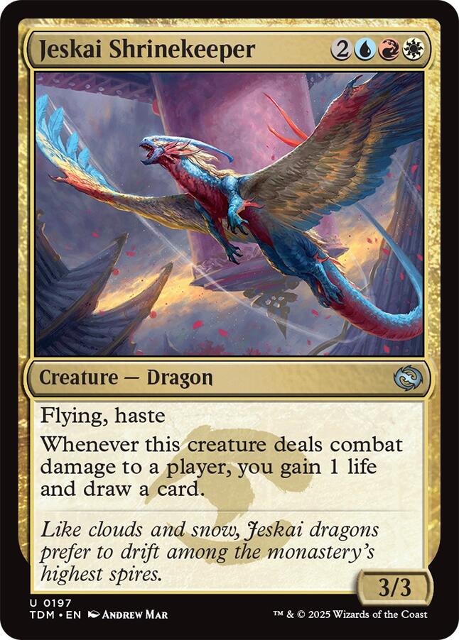 Jeskai Shrinekeeper [TDM - 197]