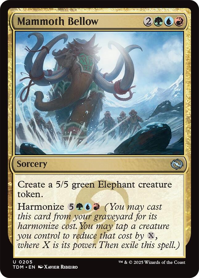 Mammoth Bellow [TDM - 205]