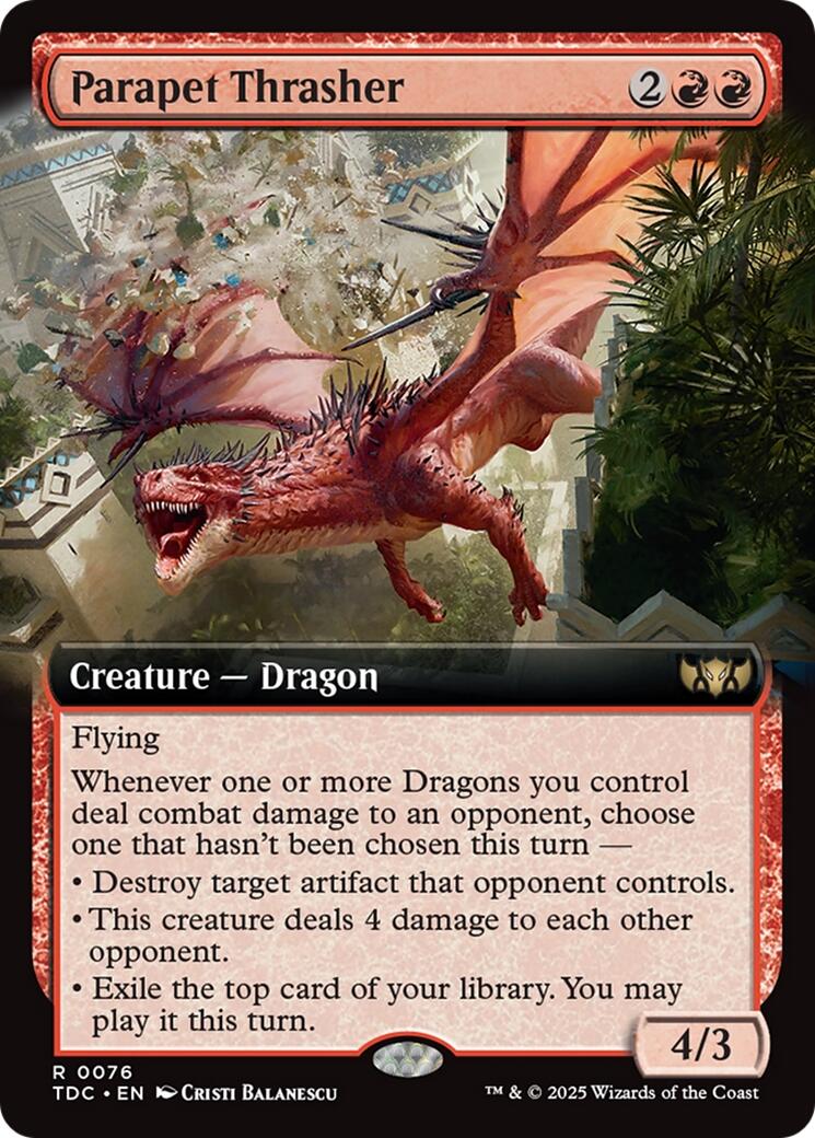 Parapet Thrasher (Extended Art) [TDC - 76]