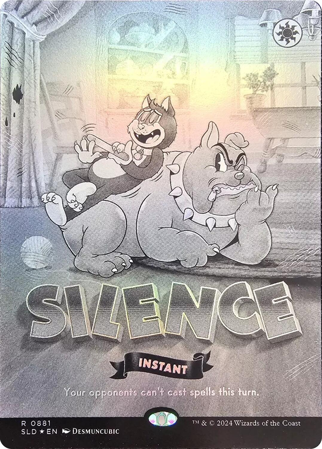 Silence (0881) (Black & White Foil) [SLD - 881]