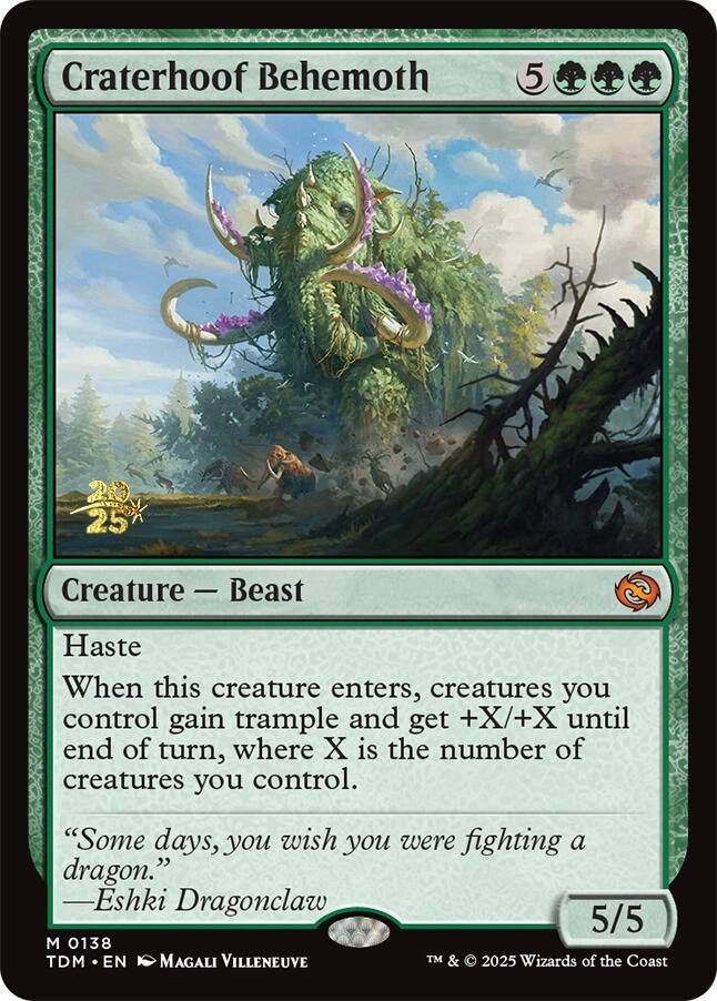 Craterhoof Behemoth [PRE - 138]