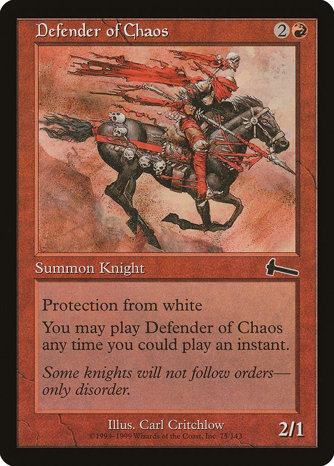 Defender of Chaos [ULG - 75]