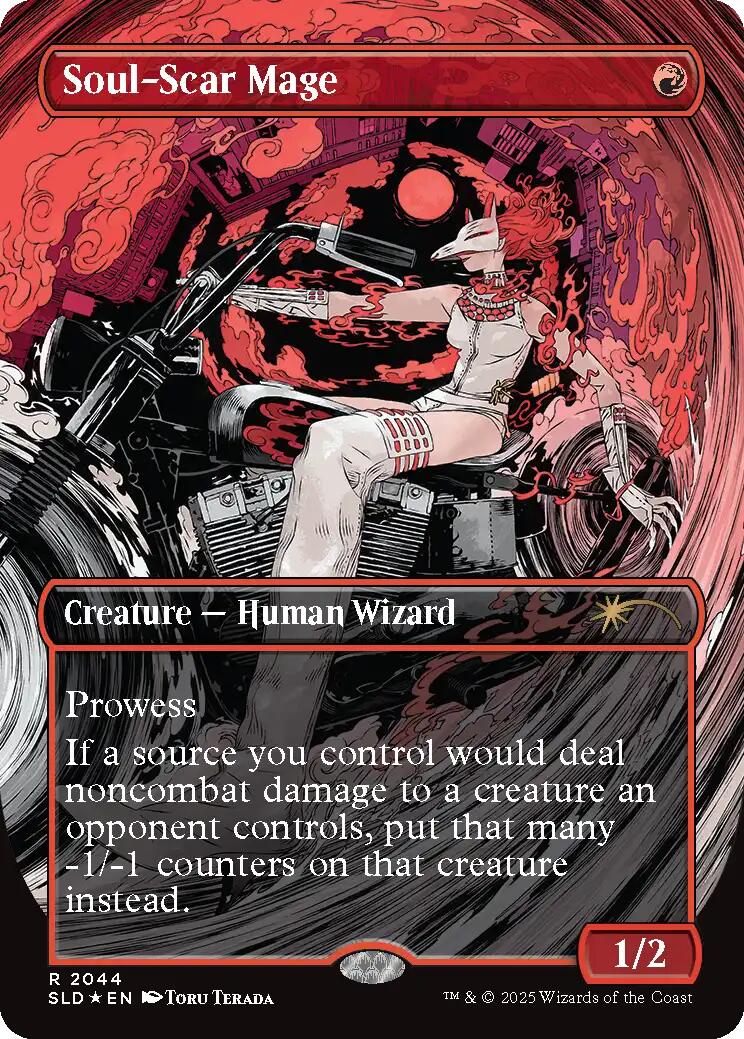 Soul-Scar Mage (2044) (Raised Foil) [SLD - 2044]