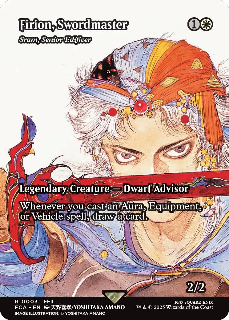 Firion, Swordmaster - Sram, Senior Edificer (Showcase) [FCA - 3]