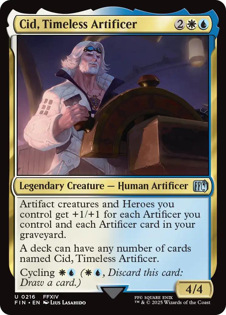 Cid, Timeless Artificer (0216) [FIN - 216]