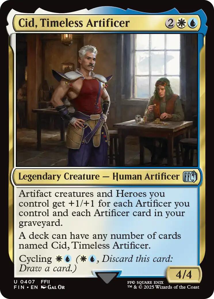Cid, Timeless Artificer (0407) [FIN - 407]